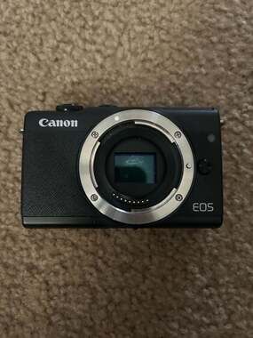 Canon EOS M200 Mirrorless Digital Camera Body - Black
